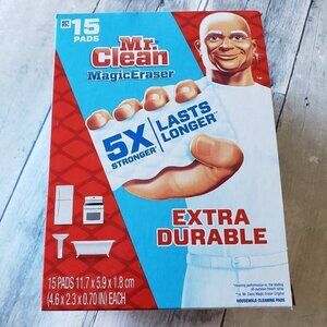NWT - Mr. Clean Magic Eraser Extra Durable Scrubbers (15 Count)